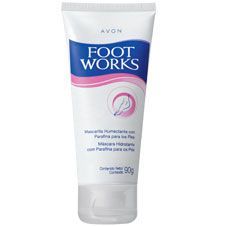 Foot Works Mascara Hidratante com parafina para os pés 90g